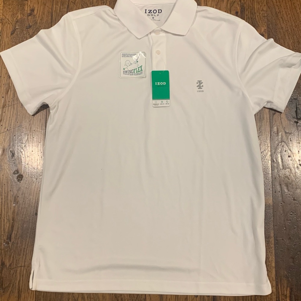 IZOD Golf Polo Shirt Swing Flex